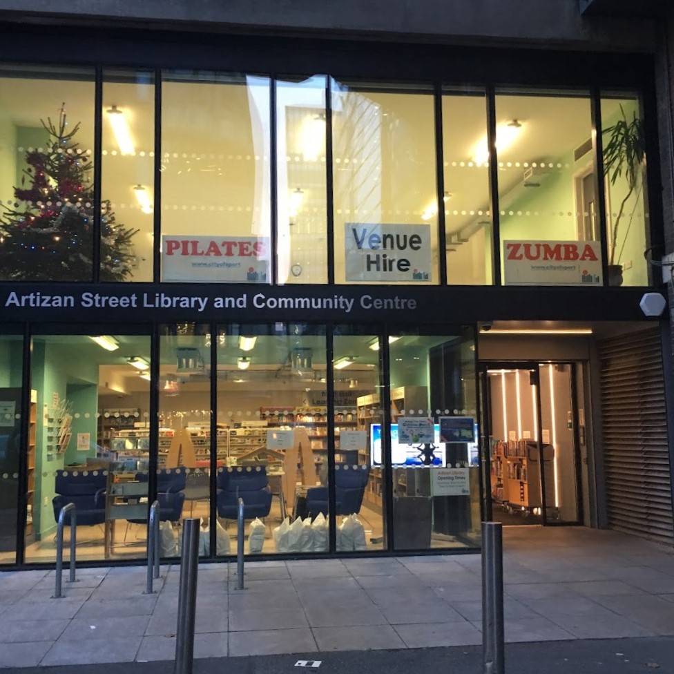 Artizan library entrance