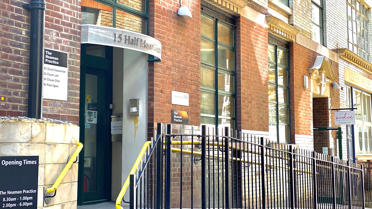 Neaman practice entrance