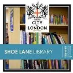 Shoe Lane Library logo with shelves and books