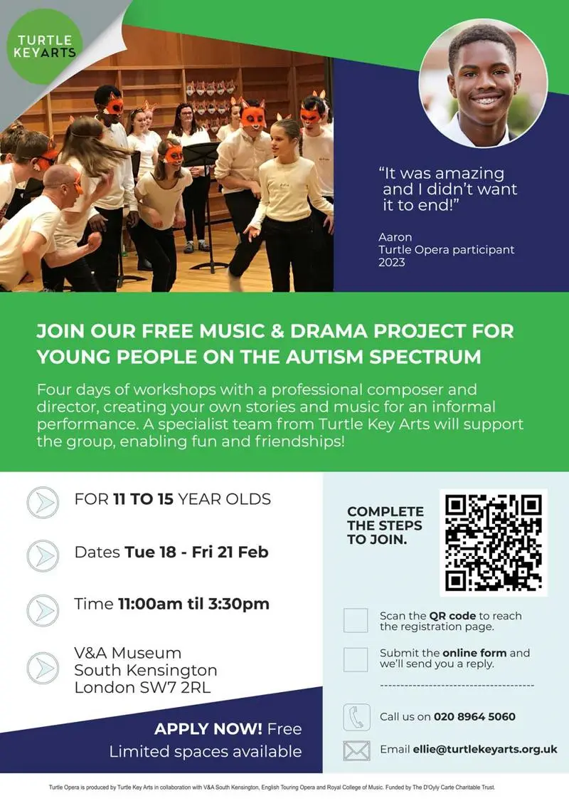 Turtle Opera: A Free Music & Drama Project for Autistic Young People ...