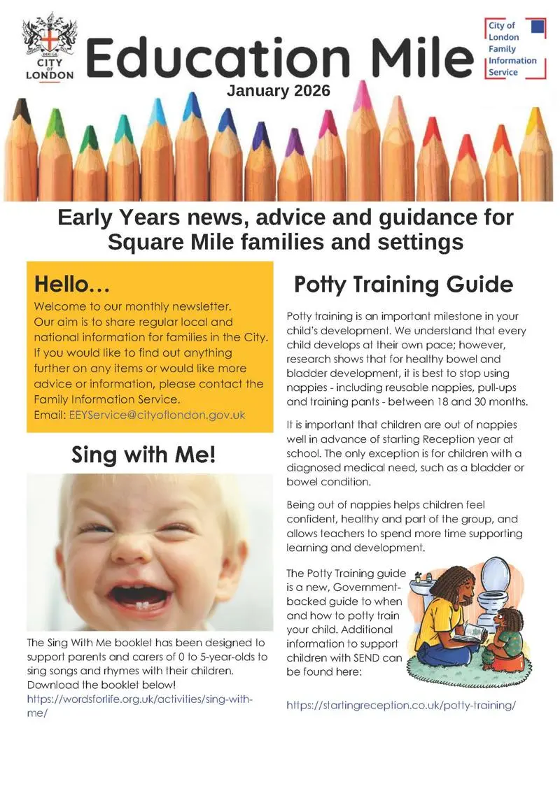 Education Mile Front page January 2026