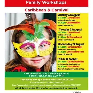 Family workshops Caribean and Carniaval