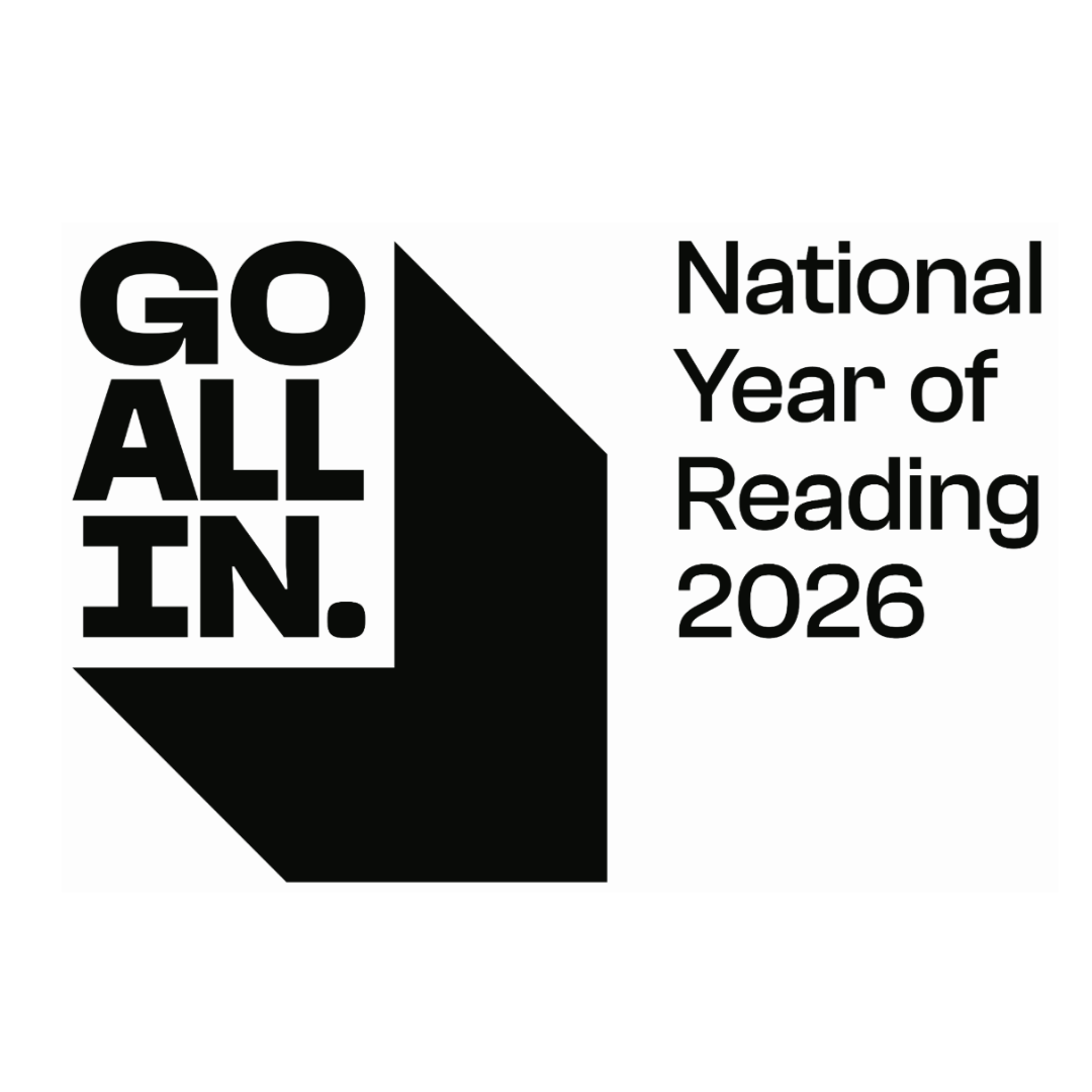the logo of The National Year of Reading