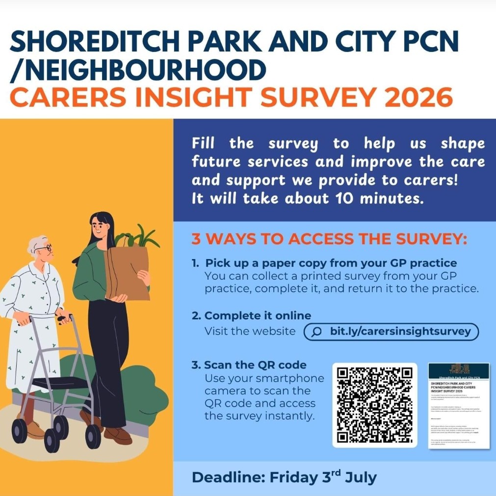 Carers Insight Survey 2026 poster