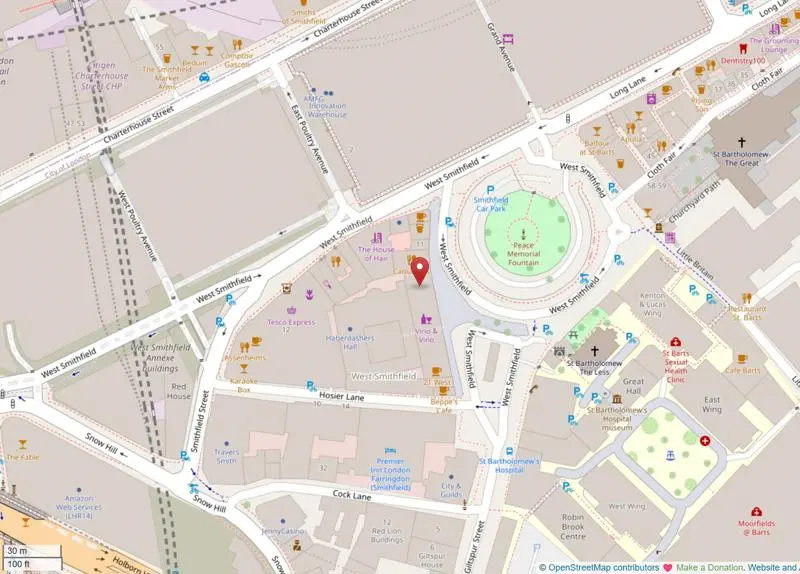 Smithfield House Nursery Map
