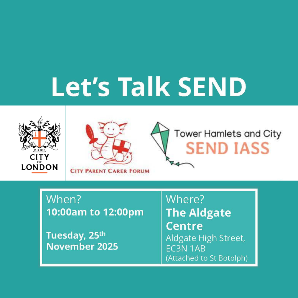 Let's Talk SEND poster