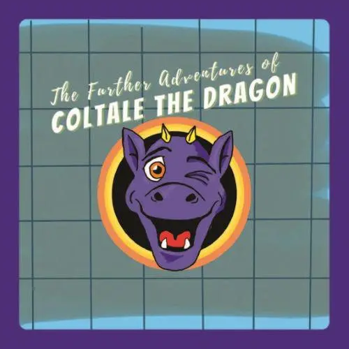 Coltale The Blue Dragon's face is winking